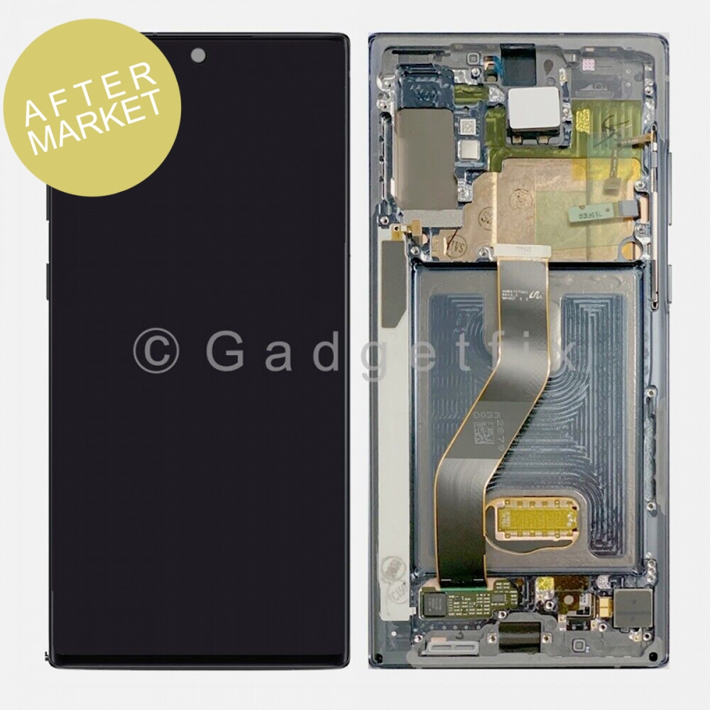 Aftermarket Glow OLED Display Touch Screen Digitizer + Frame For Samsung Galaxy Note 10+ Plus 