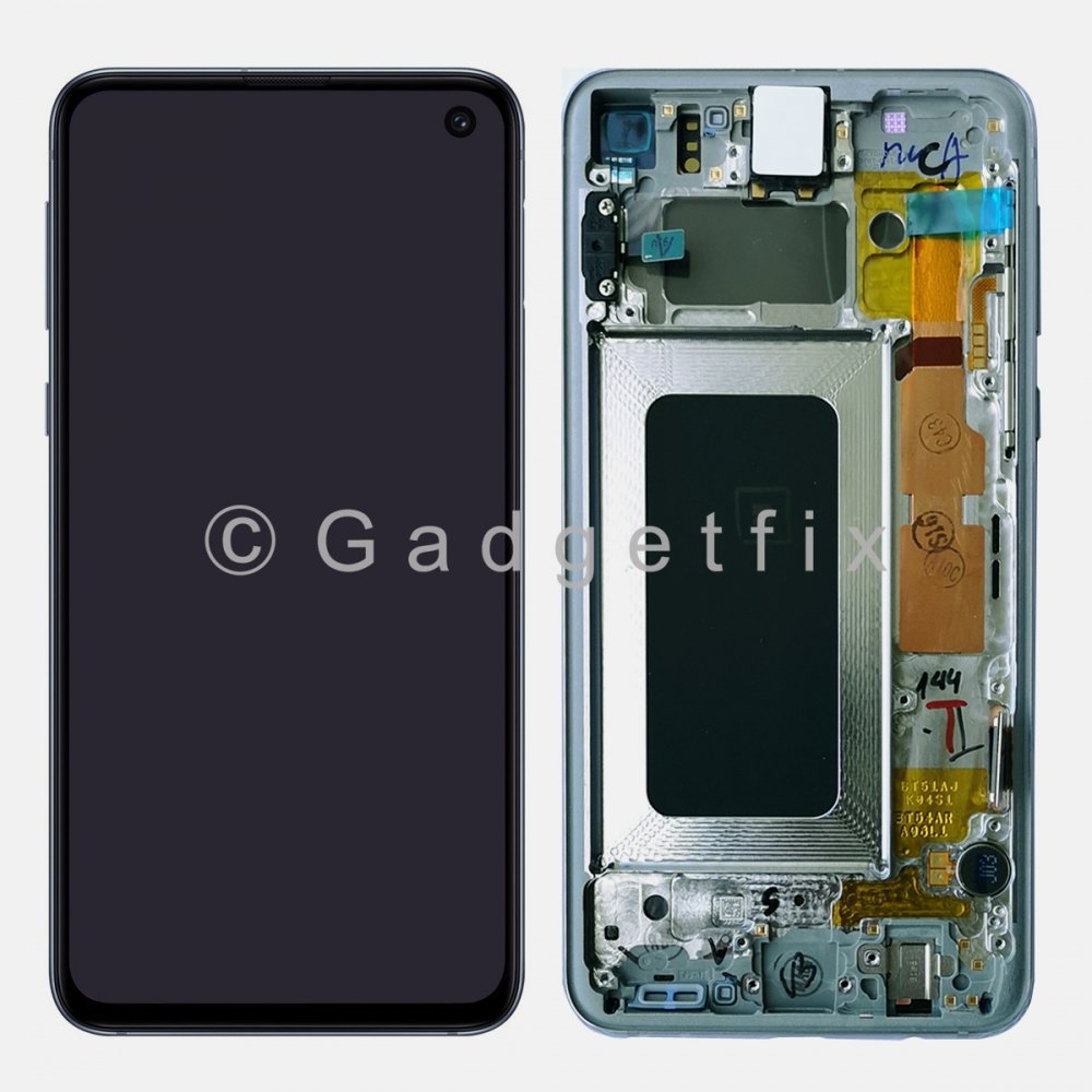 Refurbished Green LCD Display Touch Screen Digitizer + Frame For Samsung Galaxy S10e