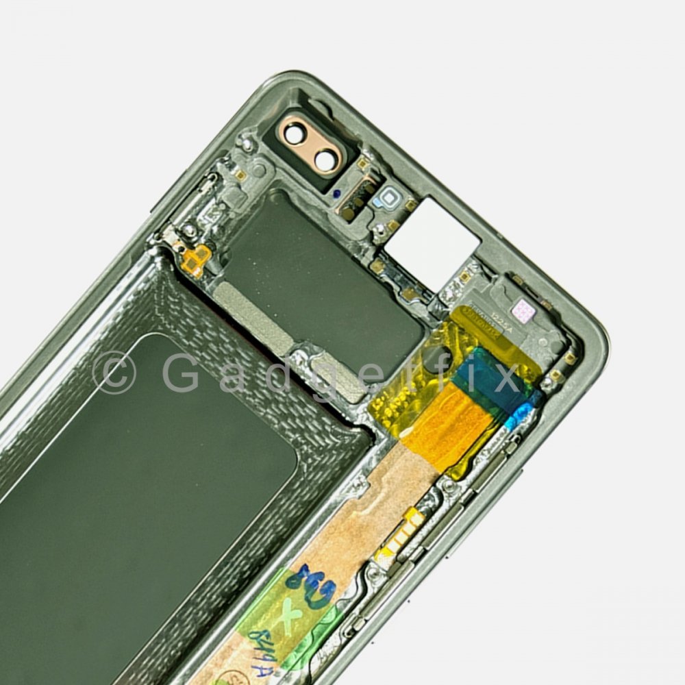Green OLED Display Touch Screen Digitizer Frame For Samsung Galaxy S10 Plus