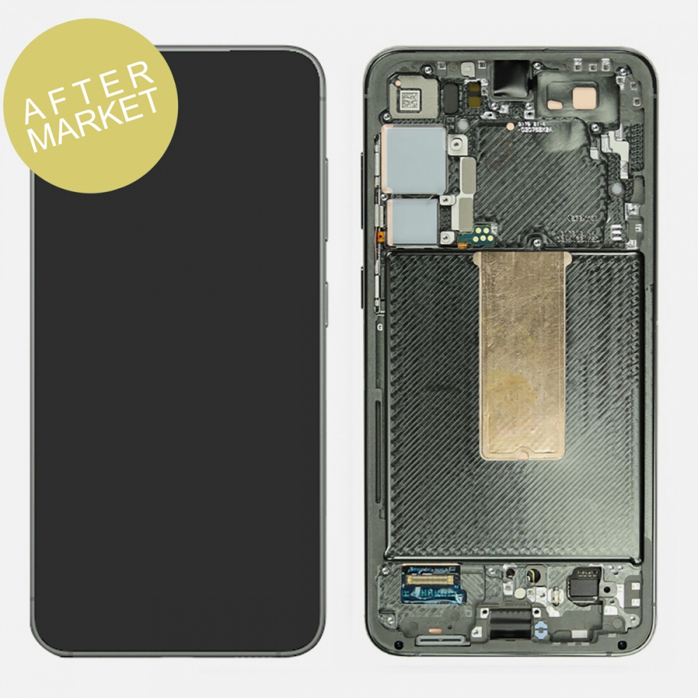 Green Samsung S23 Plus 5G S916 OLED Display LCD Touch Screen Digitizer Frame (Aftermarket)