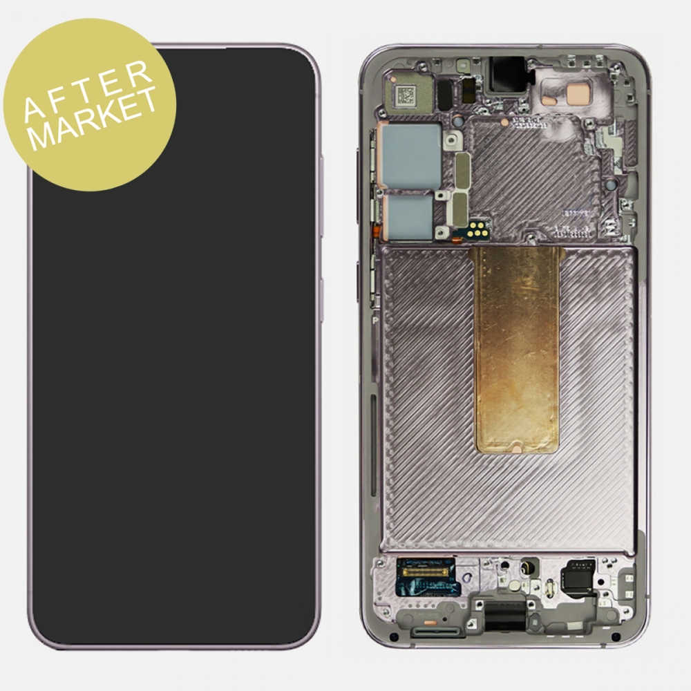 Lavender Samsung S23 Plus 5G S916 OLED Display LCD Touch Screen Digitizer Frame (Aftermarket)