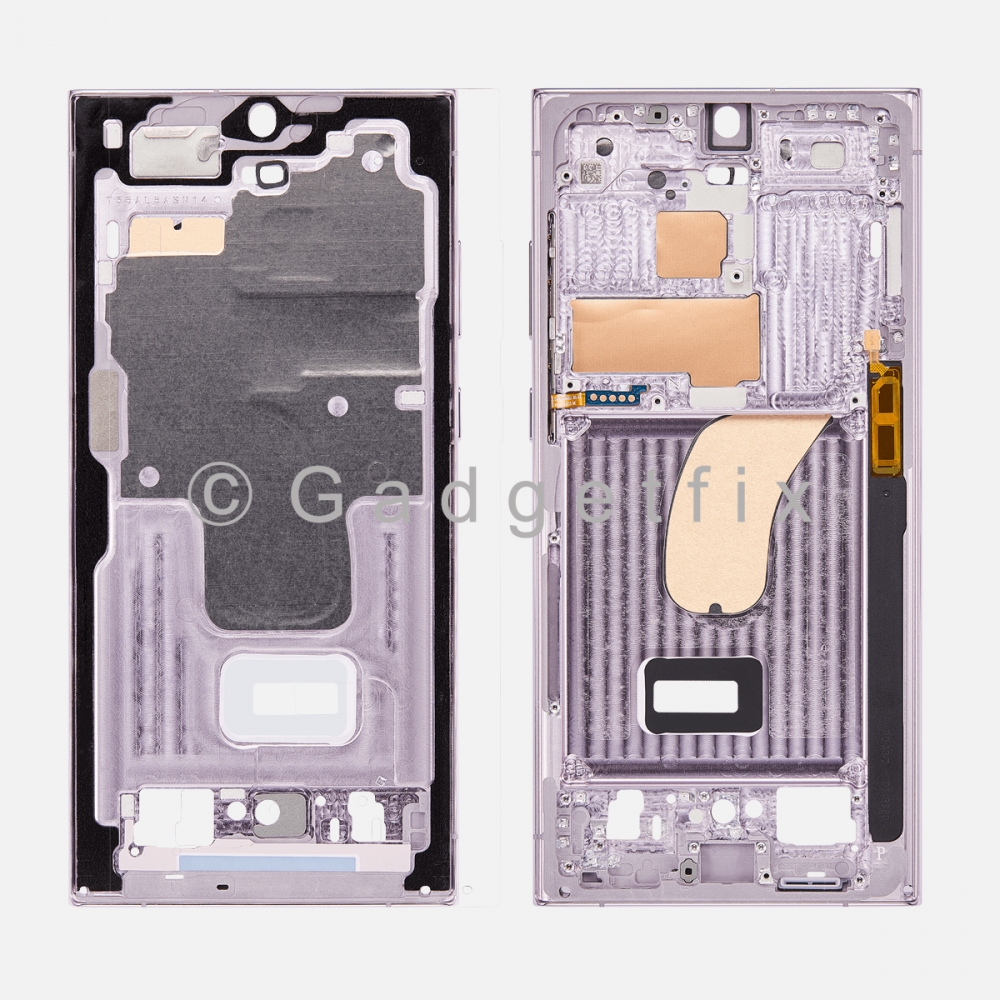 Samsung Galaxy S23 Ultra Middle Housing Frame Bezel Mid Chassis (Lavender)