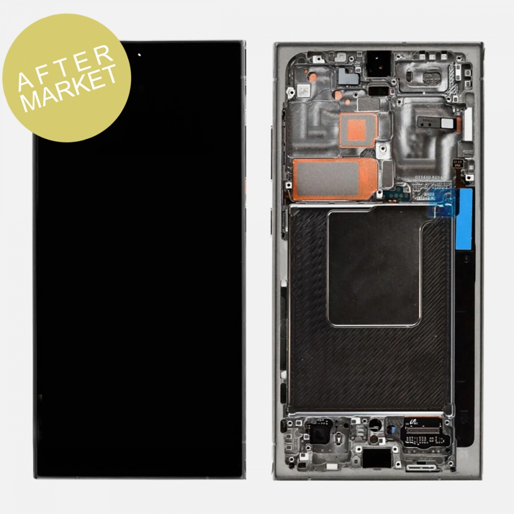 Aftermarket Black Samsung Galaxy S24 Ultra 5G S928 OLED Display LCD Touch Screen Digitizer Frame