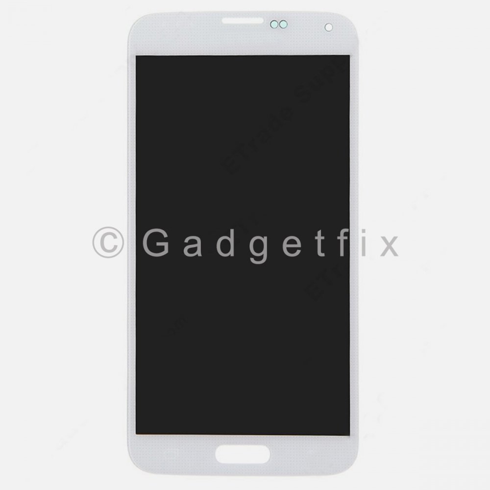 White Samsung Galaxy S5 G900A G900T G900V G900P G900F LCD Touch Screen Digitizer