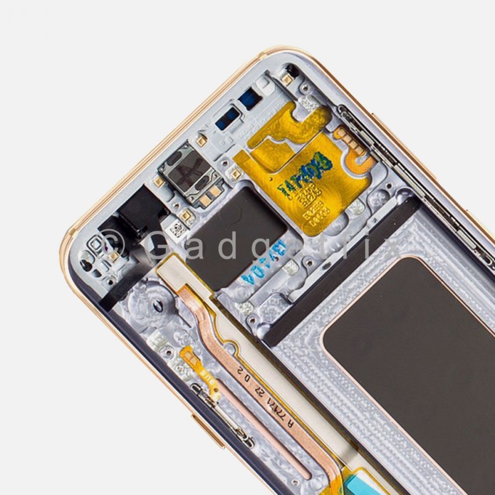Gold OLED Display Screen Assembly With Frame For Samsung S8 G950 (All Carriers)