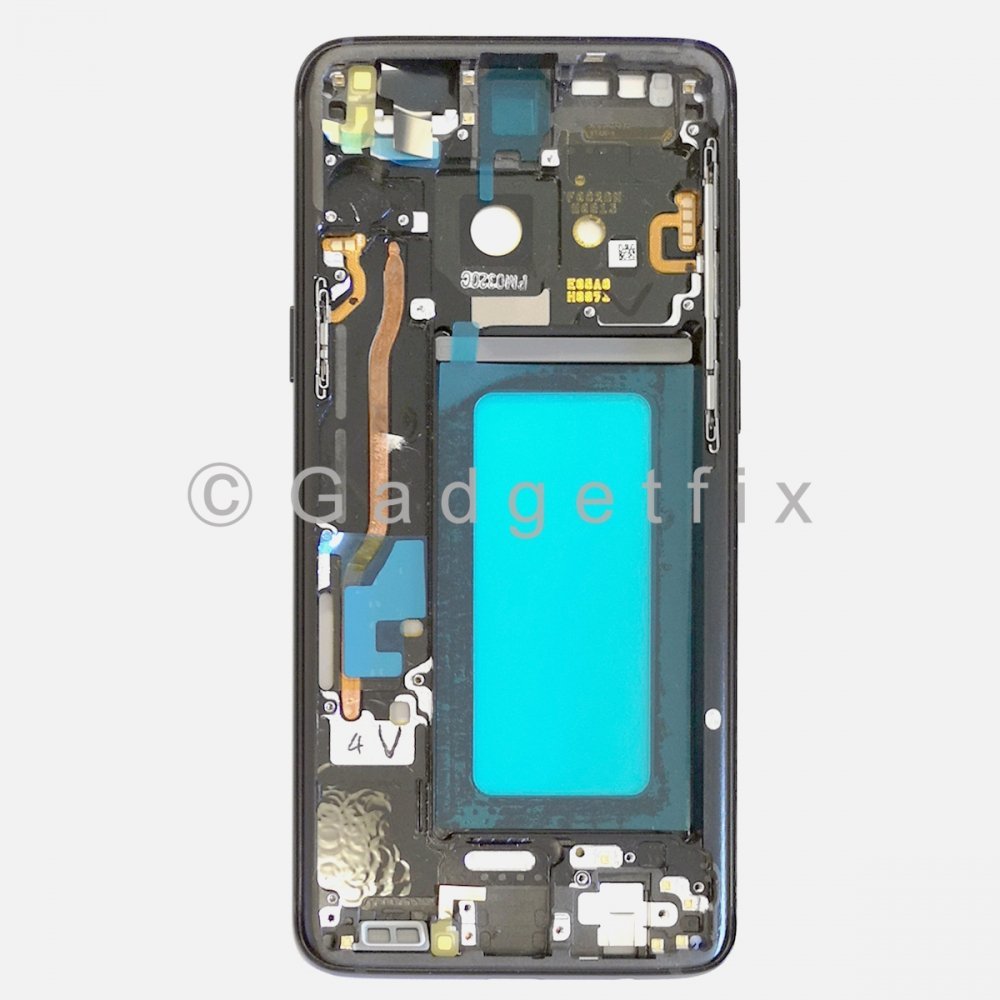 Gray Samsung Galaxy S9 Middle Housing Frame Bezel Mid Chassis