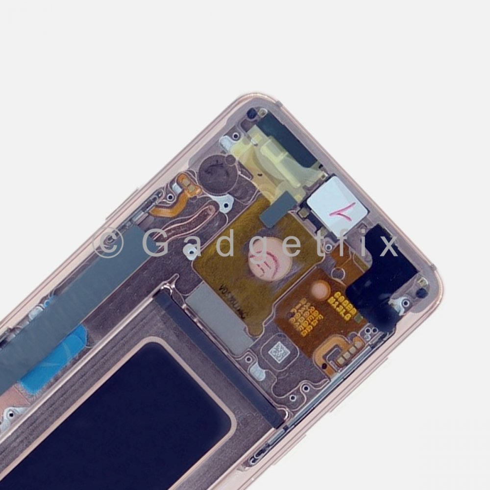 Gold OLED Display Screen Assembly With Frame For Samsung S9 G960 (All Carriers) 