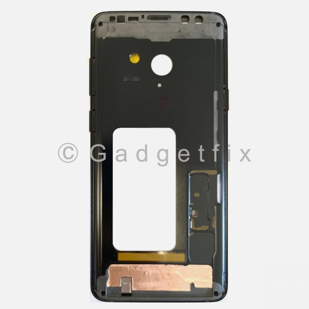 Black Samsung Galaxy S9 Plus Middle Housing Frame Bezel Mid Chassis