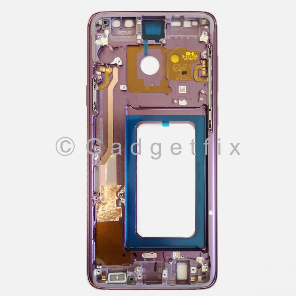 Purple Samsung Galaxy S9 Plus Middle Housing Frame Bezel Mid Chassis