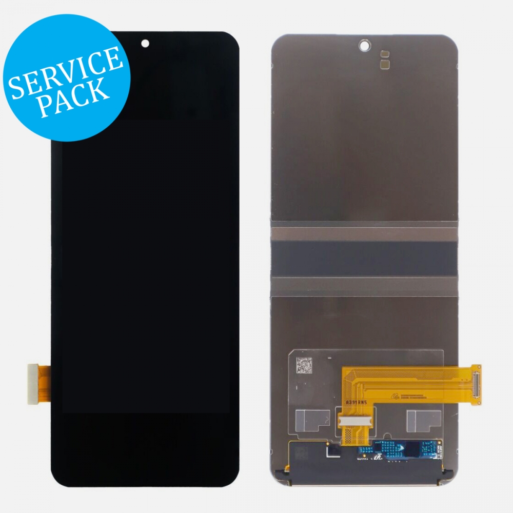Inner Main OLED Display Touch Screen Digitizer For Samsung Z Flip 5 5G F731 (Service Pack)