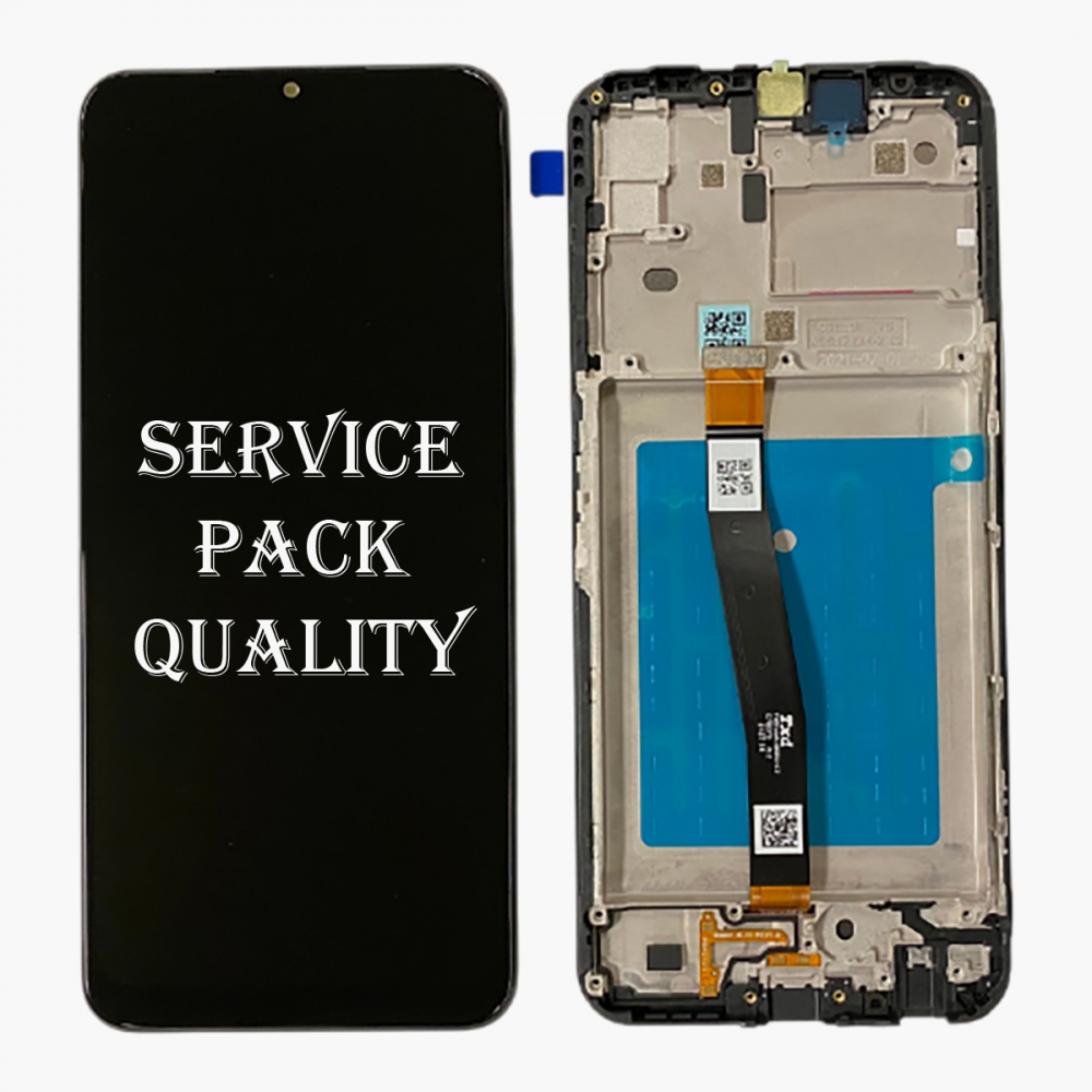 Black Display LCD Touch Screen w/ Frame for Samsung Galaxy A22 5G 2021 A226 (Service Pack)