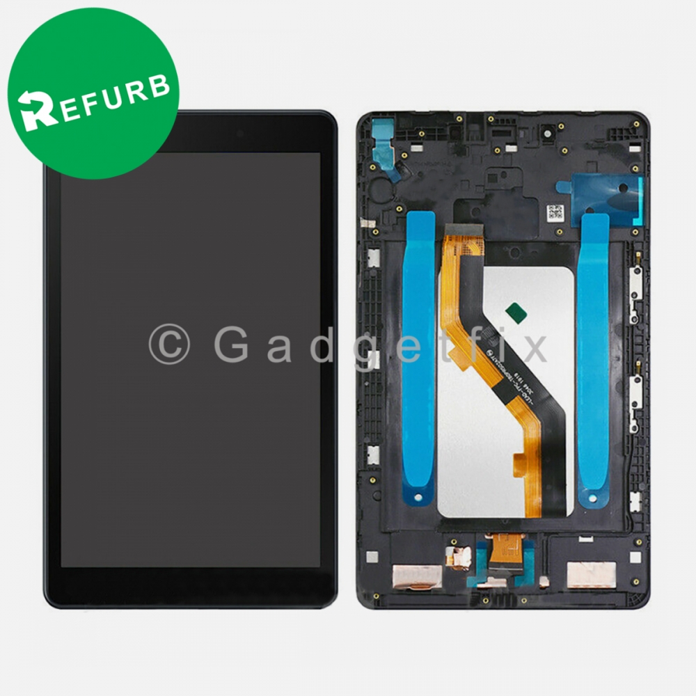 Black Display LCD Screen Assembly + Frame For Samsung Galaxy Tab A 8.0" T290  (Wifi | 2019)