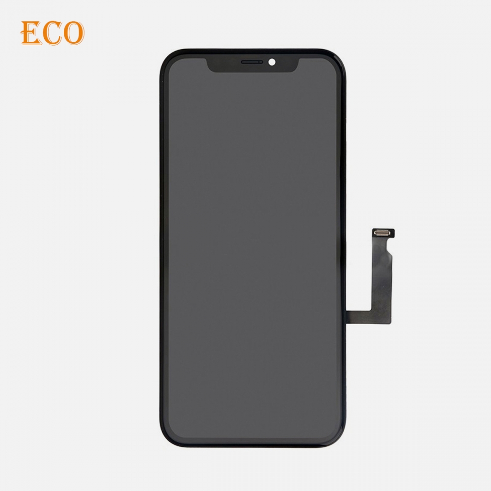 Eco Incell Display LCD Screen With Touch for iPhone XR (Back Plate Pre-Installed) 