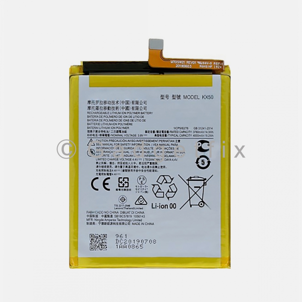 Battery KX50 For Motorola Moto G Stylus 6.4" XT2043 (2020) | G Stylus 6.8" XT2115 