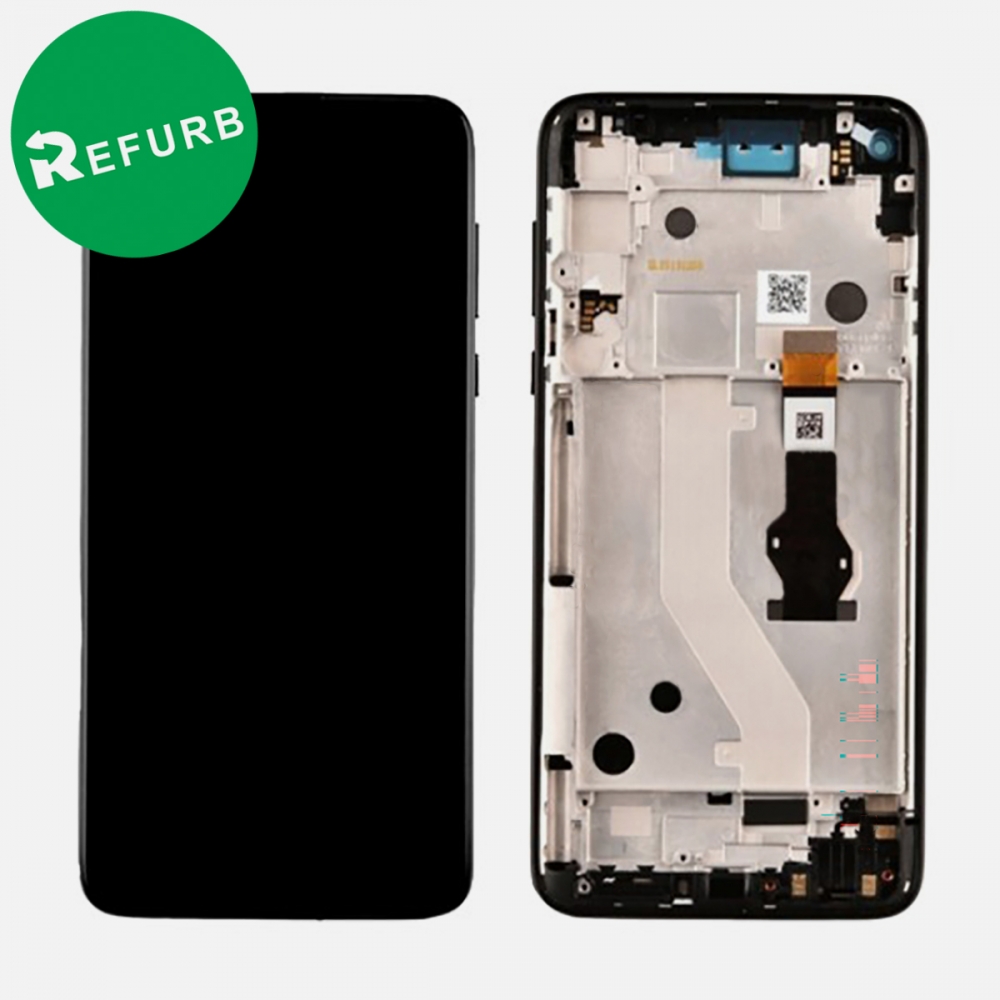 Refurbished Display LCD Touch Screen Digitizer With Frame For Motorola Moto G Stylus XT2043 (2020)